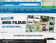 Tablet Screenshot of davidsenshop.dk